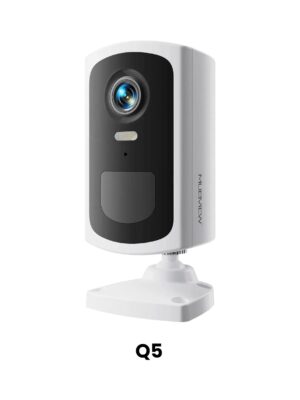 2K/3MP Smart Wireless Battery-Powered Spotlight Security Camera - Indoor/Outdoor Use, MUBVIEW Q5